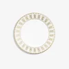 Baccarat Plates|Arcadia Gold & Platinum Dessert Plate, Set of 2