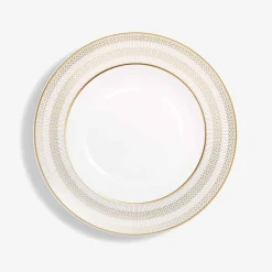 Baccarat Plates|Arcadia Gold & Platinum Soup Bowls, Set of 2
