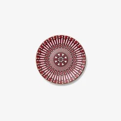 Baccarat Plates|Arcadia Red Bread Plate