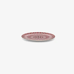 Baccarat Plates|Arcadia Red Bread Plate