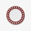 Baccarat Plates|Arcadia Red Dessert Plate, Set of 2
