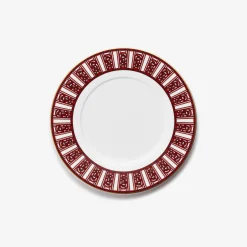 Baccarat Plates|Arcadia Red Dessert Plate, Set of 2