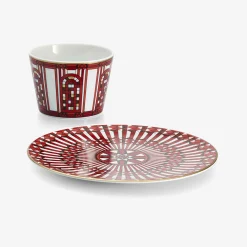 Baccarat Plates|Arcadia Tumbler & Plate Red | United States