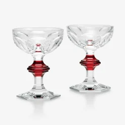 Baccarat Wine, Champagne & Water Glasses|Champagne Flutes & Coupes|Harcourt 1841 Coupes