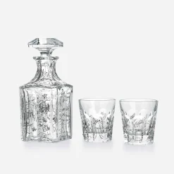 Baccarat Decanters|Harcourt Whisky Decanter And Tumblers Set Harry Nuriev