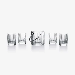 Baccarat Tumblers & Highballs|Harmonie On The Rocks Tumblers and Ice Bucket Set
