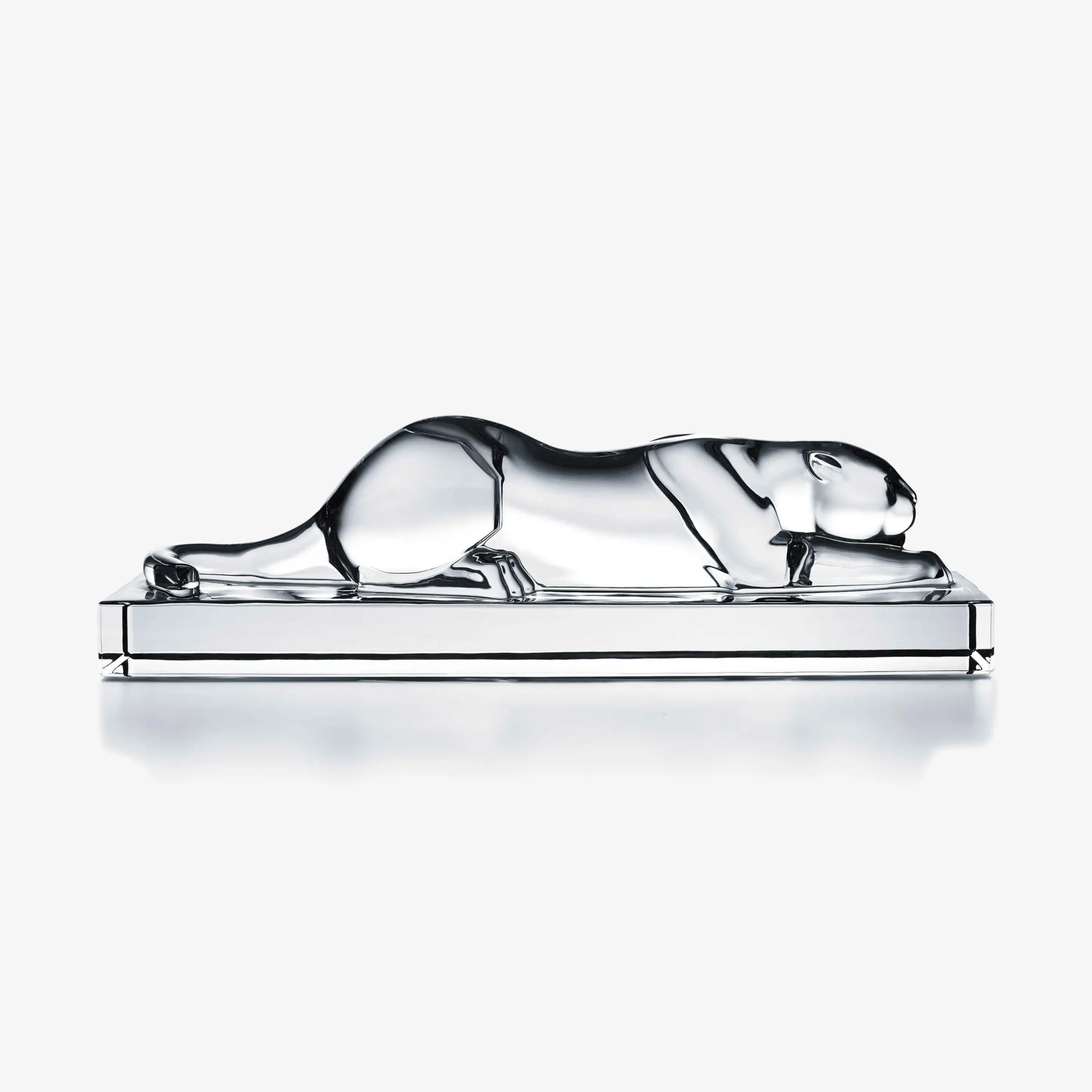 Baccarat Animal & Prestige Sculptures|Héritage Panther Sculpture