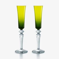 Baccarat Wine, Champagne & Water Glasses|Mille Nuits Flutissimo Flutes