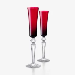 Baccarat Wine, Champagne & Water Glasses|Mille Nuits Flutissimo Flutes