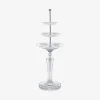 Baccarat Table Accessories|Plates|Mille Nuits Tall Pastry Stand