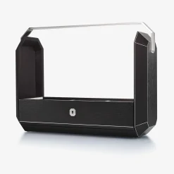 Baccarat Bar Accessories|Octogone Tantalus Black Oak