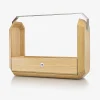Baccarat Bar Accessories|Octogone Tantalus Natural Oak