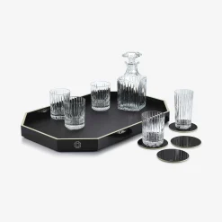 Baccarat Trays & Coasters|Octogone Tray L