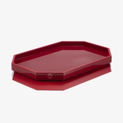 Baccarat Desk Accessories|Trays & Coasters|Octogone Tray L