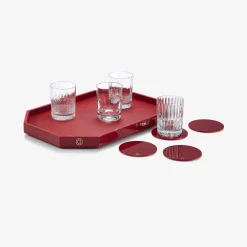 Baccarat Desk Accessories|Trays & Coasters|Octogone Tray L