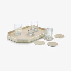 Baccarat Trays & Coasters|Octogone Tray M