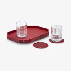Baccarat Desk Accessories|Trays & Coasters|Octogone Tray S