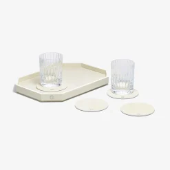 Baccarat Trays & Coasters|Octogone Tray S & Coaster X4 & Harmonie Tumblers | United States