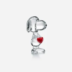 Baccarat Figurines|Snoopy Heart Figurine