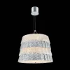 Baccarat Chandeliers|Tuile de Cristal Chandelier Frozen Silver M