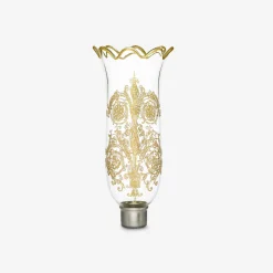 Baccarat Lighting Accessories|Tulip Hurricane Shades Scalloped Top Acanthus