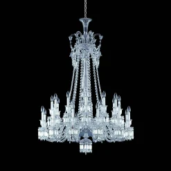 Baccarat Chandeliers|Zénith Chandelier Long (24L)