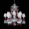 Baccarat Chandeliers|Zénith Chandelier Red (12L)