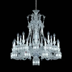 Baccarat Chandeliers|Zénith Chandelier Short (18L)