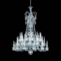 Baccarat Chandeliers|Zénith Chandelier Short (36L)