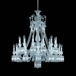Baccarat Chandeliers|Zénith Chandelier Short (24L)