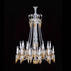 Baccarat Chandeliers|Zénith Charleston Chandelier Long (24L)
