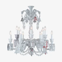Baccarat Chandeliers|Zénith Flou, Je te Vois Flou Chandelier (12L)