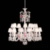 Baccarat Chandeliers|Zénith Flou, Je te Vois Flou Chandelier (24L)