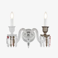 Baccarat Wall Lamps & Sconces|Zénith Flou Wall Unit (2L)